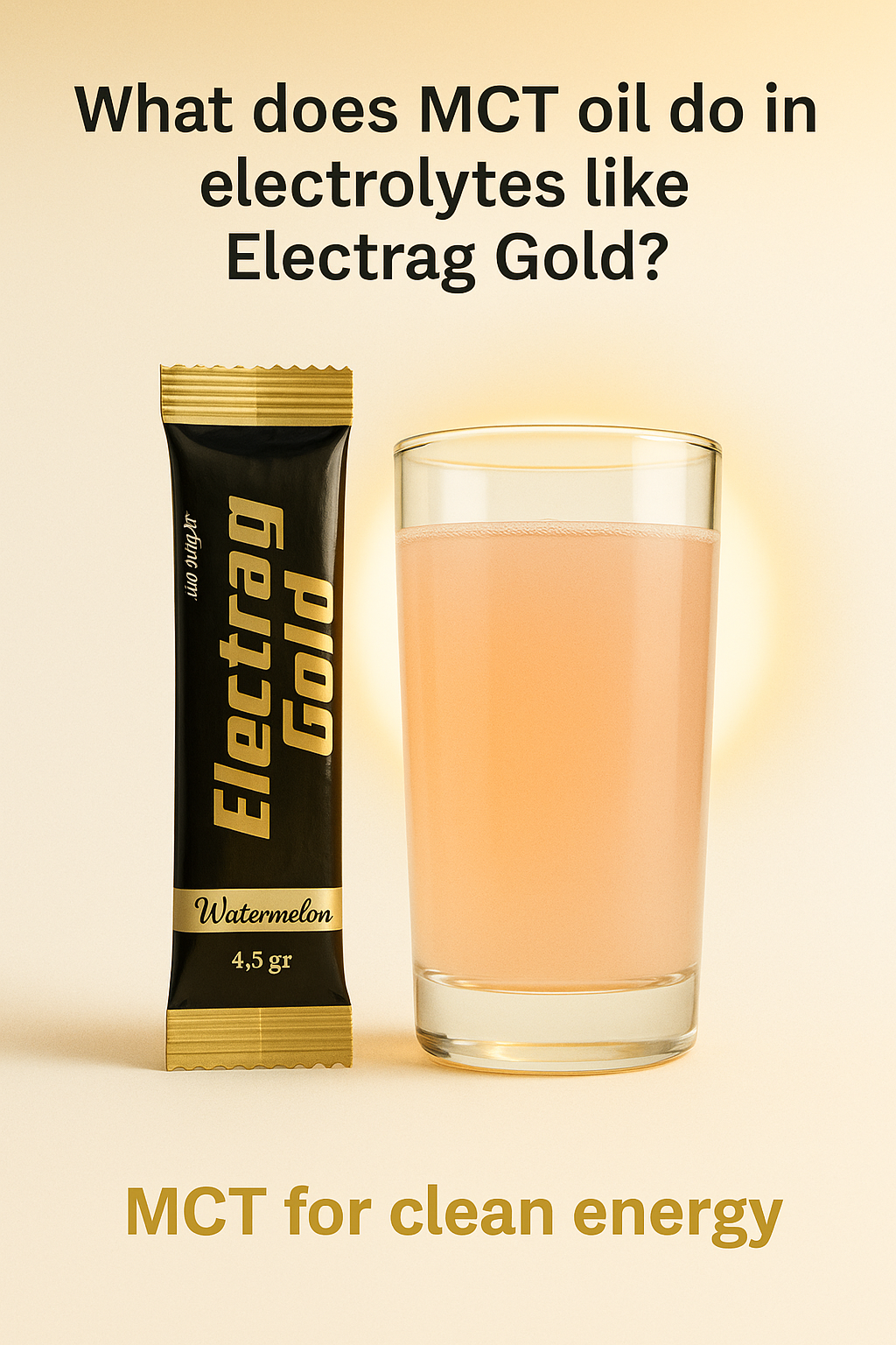 What Does MCT Oil Do in Electrolytes Like Electrag Gold?