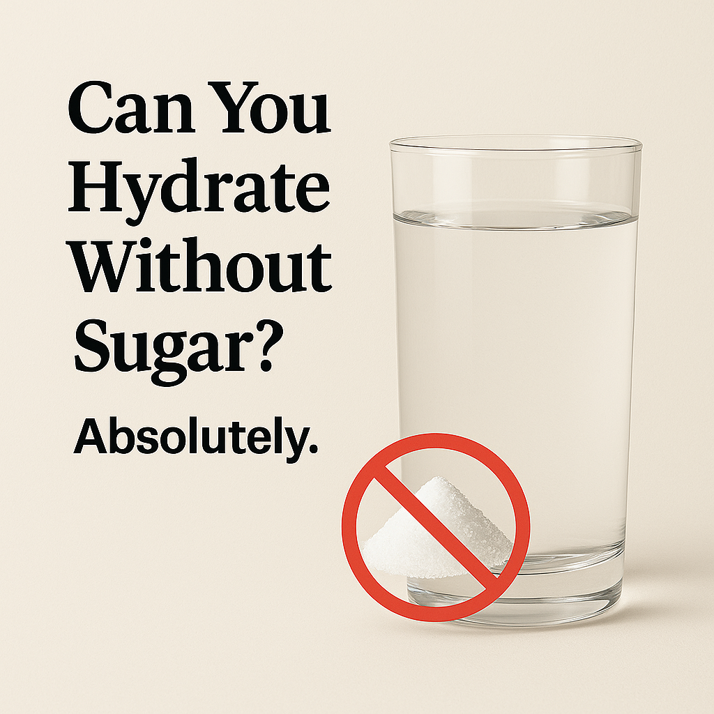 Can You Hydrate Without Sugar? Absolutely.