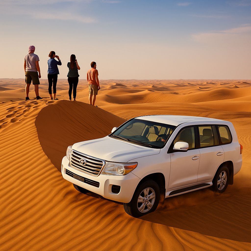 Dubai Desert Tour with Smart Hydration ā Electrag Gold